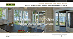 Desktop Screenshot of honka.fi